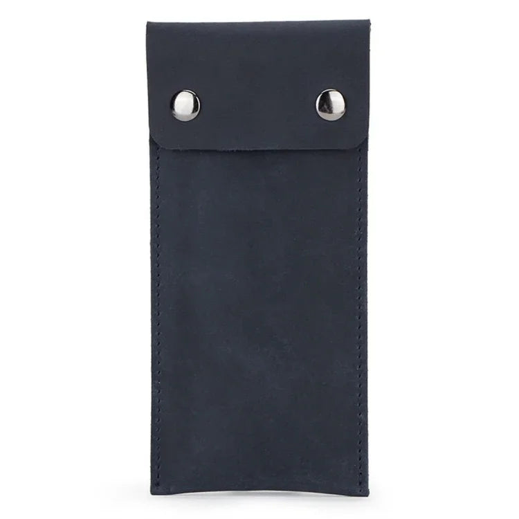 CONTACTS FAMILY CF1110 Universal Crazy Horse Leather Watch Protective Case Storage Bag for Apple Watch