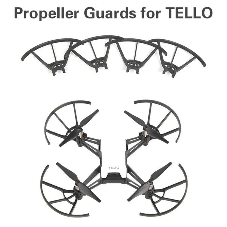 Lot de 4 protections d'hélices pour drone DJI TELLO
