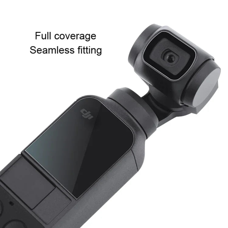 Lot de 6 protections d'objectif + film protecteur d'écran en verre trempé pour stabilisateur DJI OSMO Pocket