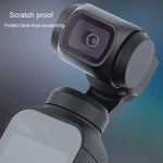 Lot de 6 protections d'objectif + film protecteur d'écran en verre trempé pour stabilisateur DJI OSMO Pocket