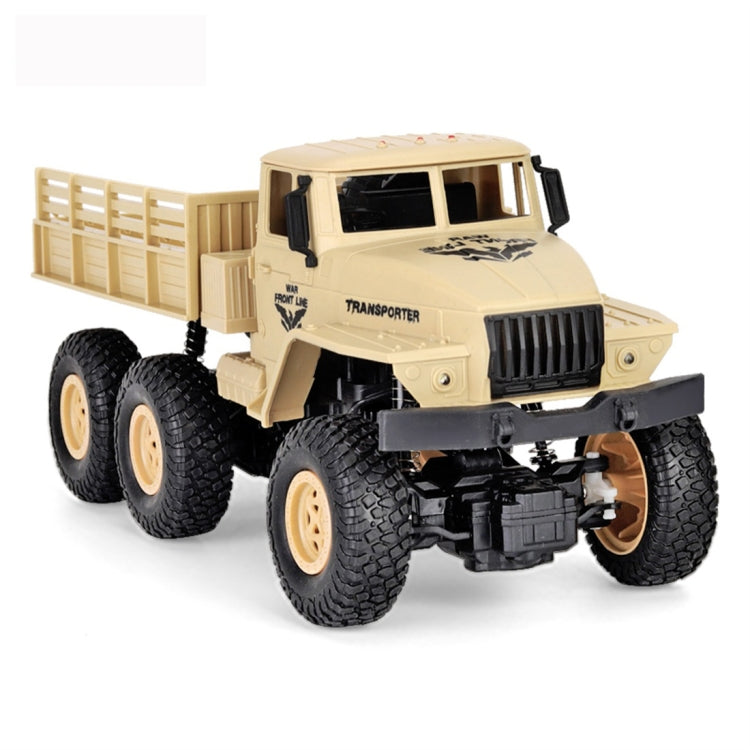 Camion blindé à six roues Dongfeng 7 (vert), jouet télécommandé JJR/C 1:18 2,4 GHz 4 canaux