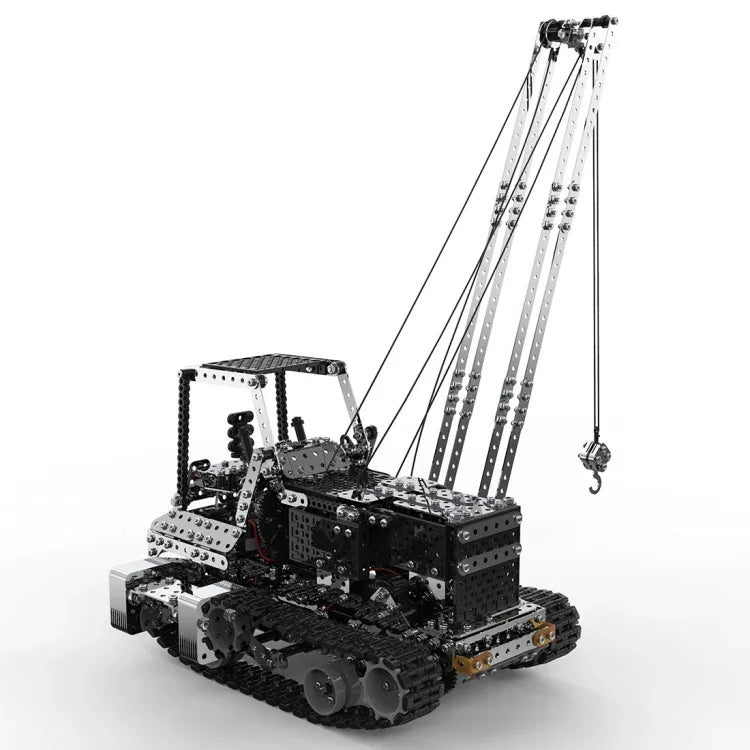 Grue latérale MoFun SW(RC)-010, télécommande sans fil 2,4 GHz, 10 canaux, jouet à monter soi-même en acier inoxydable pour enfants, SW(RC)-010