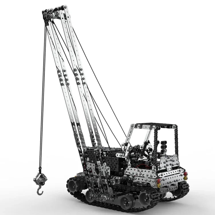 Grue latérale MoFun SW(RC)-010, télécommande sans fil 2,4 GHz, 10 canaux, jouet à monter soi-même en acier inoxydable pour enfants, SW(RC)-010