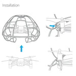 Cage de protection sphérique PGYTECH pour DJI TELLO, pour cage DJI TELLO