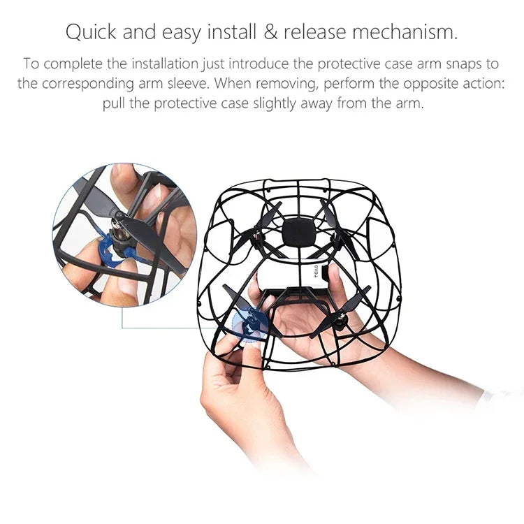 Cage de protection sphérique PGYTECH pour DJI TELLO, pour cage DJI TELLO