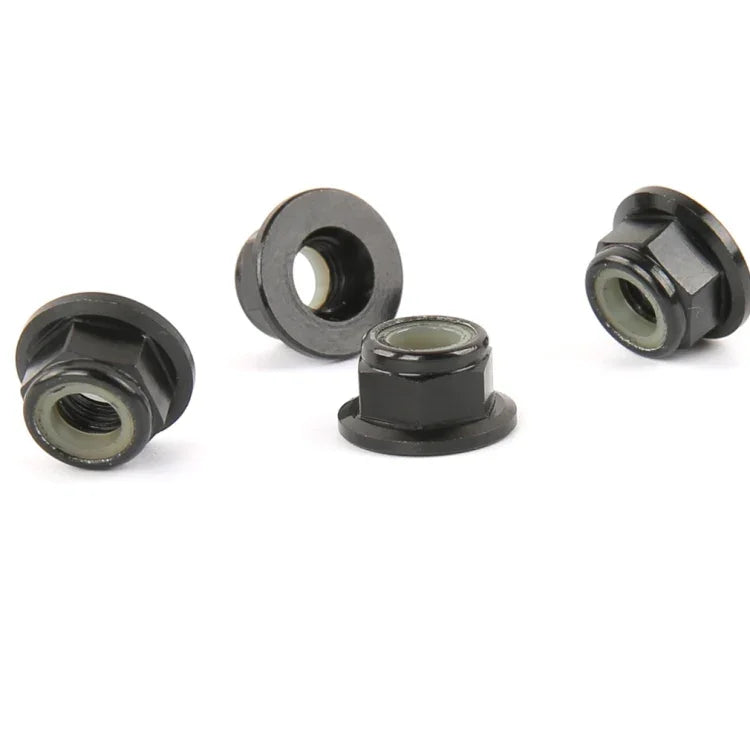 100 écrous de fixation moteur iFlight M5 CW 6061 en aluminium avec insert en nylon et bride autobloquante pour moteur de drone de course RC FPV, M5 CW 6061 (noir), M5 CW 6061 (rouge)
