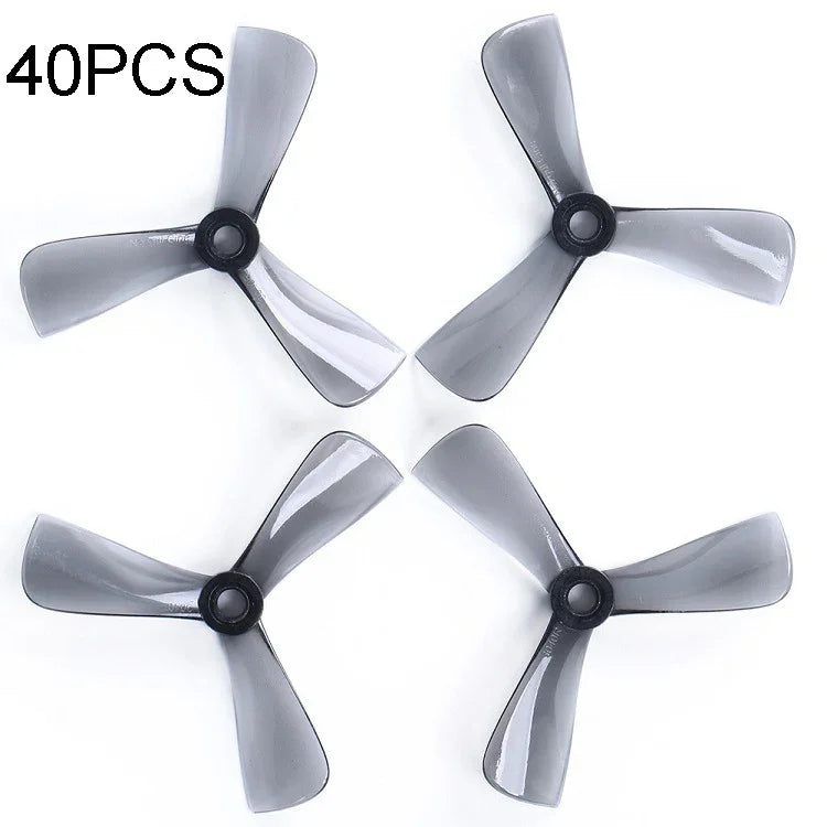 Lot de 10 paquets / 40 hélices iFlight Cine 3040 3 pouces à 3 pales pour drones de course FPV freestyle RC BumbleBee et MegaBee. Accessoires inclus.