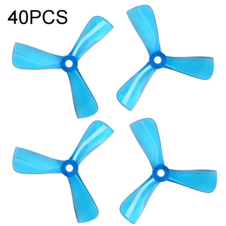Lot de 10 paquets / 40 hélices iFlight Cine 3040 3 pouces à 3 pales pour drones de course FPV freestyle RC BumbleBee et MegaBee. Accessoires inclus.