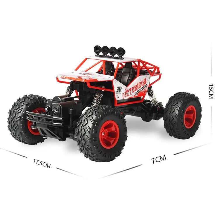 Voiture télécommandée sans fil 6255 2,4 GHz 1:16, tout-terrain, 4 roues motrices, jouet pour enfants, 6255 2,4 GHz 1:16 (bleu), 6255 2,4 GHz 1:16 (rouge)