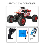 Voiture télécommandée sans fil 6255 2,4 GHz 1:16, tout-terrain, 4 roues motrices, jouet pour enfants, 6255 2,4 GHz 1:16 (bleu), 6255 2,4 GHz 1:16 (rouge)