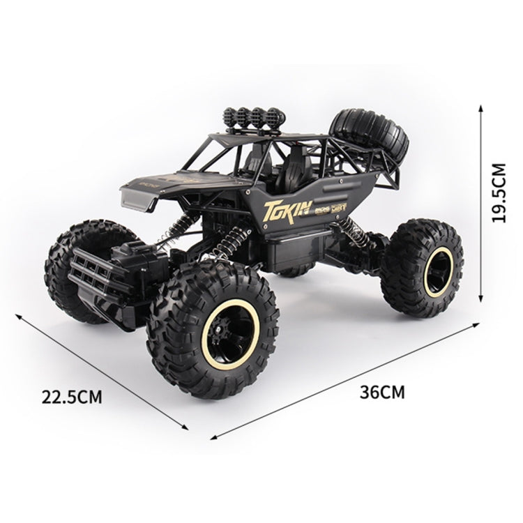 HD6026 1:12 Grande voiture d'escalade en alliage, véhicule tout-terrain télécommandé à quatre roues motrices, taille : 37 cm, HD6026 1:12 (noir), 6255 2.4GHz 1:16 (vert), HD6026 1:12 (or), HD6026 1:12 (rouge), HD6026 1:12 (argent)