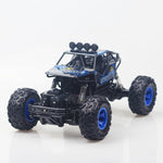 HD6026 1:16 Large Alloy Climbing Car Mountain Cross-country Four-wheel Drive Remote Control Car Toy, Size: 28cm, HD6026 1:16(Blue), HD6026 1:16(Red), HD6026 1:16(Silver), HD6026 1:16(Black)