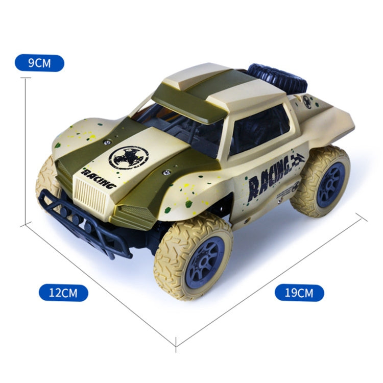 Camionnette télécommandée HD808 1:20 27 MHz, jouet tout-terrain pour enfants, grande vitesse et drift.