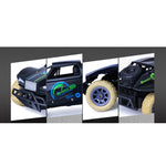Camionnette télécommandée HD808 1:20 27 MHz, jouet tout-terrain pour enfants, grande vitesse et drift.