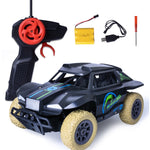 Camionnette télécommandée HD808 1:20 27 MHz, jouet tout-terrain pour enfants, grande vitesse et drift.