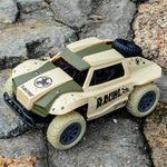 Camionnette télécommandée HD808 1:20 27 MHz, jouet tout-terrain pour enfants, grande vitesse et drift.