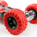 Voiture télécommandée pour enfants 675E 1:16 2,4 GHz tout-terrain à quatre roues motrices, double face, capacité de franchissement, taille : 33 cm