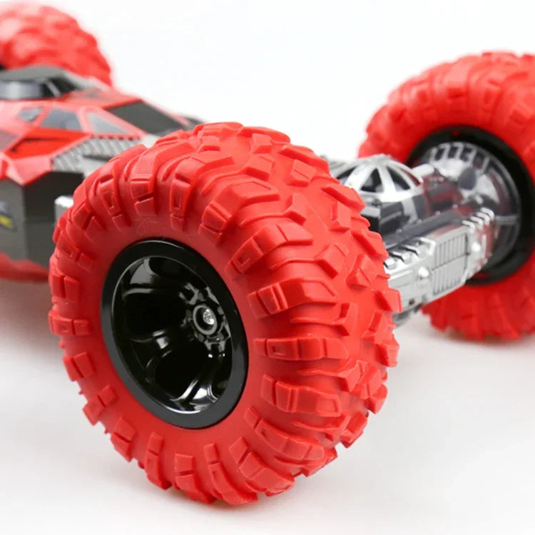 Voiture télécommandée pour enfants 675E 1:16 2,4 GHz tout-terrain à quatre roues motrices, double face, capacité de franchissement, taille : 33 cm