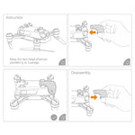 Pare-soleil de protection pour objectif de nacelle stabilisée PGYTECH pour DJI Spark