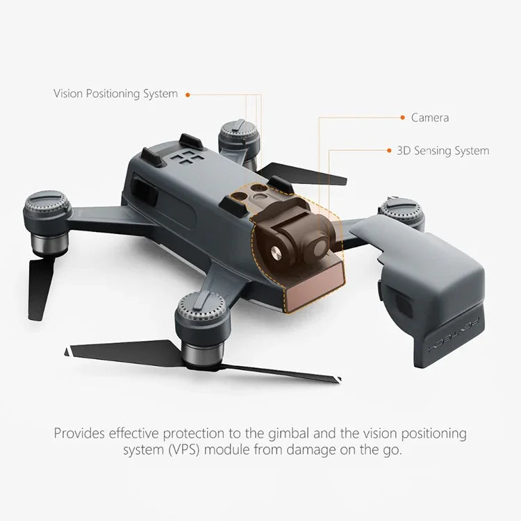 Pare-soleil de protection pour objectif de nacelle stabilisée PGYTECH pour DJI Spark