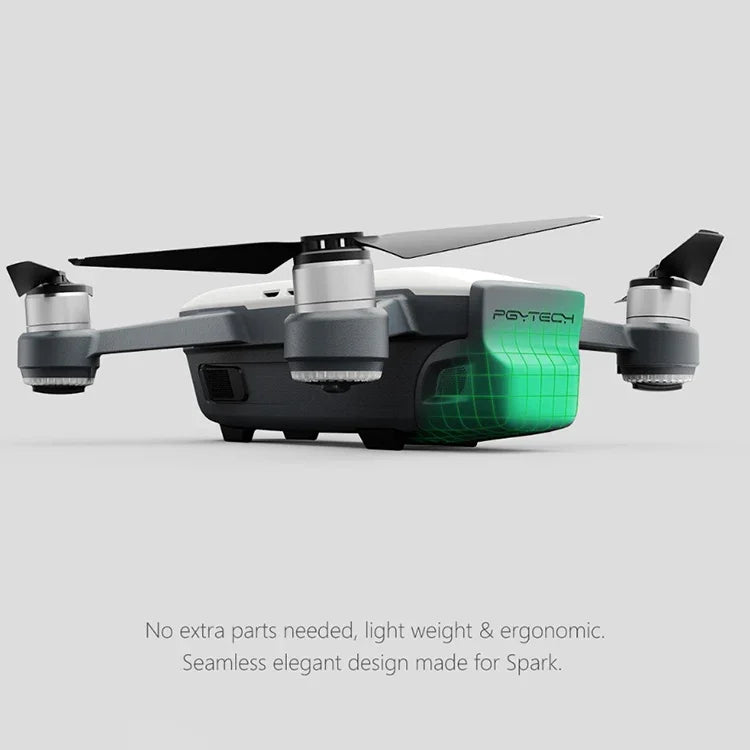 Pare-soleil de protection pour objectif de nacelle stabilisée PGYTECH pour DJI Spark