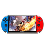 Console de jeux portable rétro Powkiddy X12 Plus avec écran HD 7 pouces et 16 Go de mémoire, compatible MP4 et e-books.