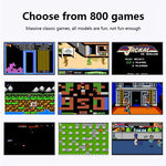 Console de jeux portable mini rétro classique MK800 3,0 pouces Macaron pour enfants, avec 800 jeux intégrés, prise en charge de la sortie AV, MK800 / Gris, MK800 / Bleu, MK800 / Jaune, MK800 / Rose, MK800 / Vert