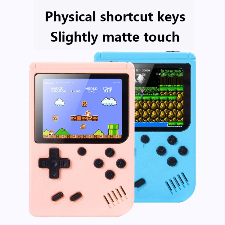 Console de jeux portable mini rétro classique MK800 3,0 pouces Macaron pour enfants, avec 800 jeux intégrés, prise en charge de la sortie AV, MK800 / Gris, MK800 / Bleu, MK800 / Jaune, MK800 / Rose, MK800 / Vert