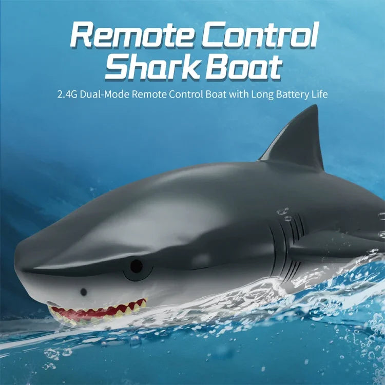Bateau télécommandé YDJ-818 2.4G en forme de requin, YDJ-818