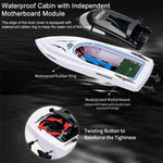 Bateau télécommandé YDJ-818 2.4G en forme de requin, YDJ-818