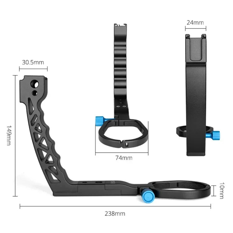 Poignée de levage YELANGU A69, support d'extension pour stabilisateur portatif DJI Ronin SC, A69 pour DJI Ronin SC