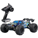 SCY-16101 Voiture télécommandée électrique 4x4 2,4 G à l'échelle 1:16, modèle Monster Truck Coupe, SCY-16101 / Bleu