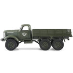 Camion militaire tout-terrain JJR/C Q60 Transporter-1, miniature 1:16, radiocommandée 2,4 GHz, 6 roues motrices, chenillée, jouet Q60