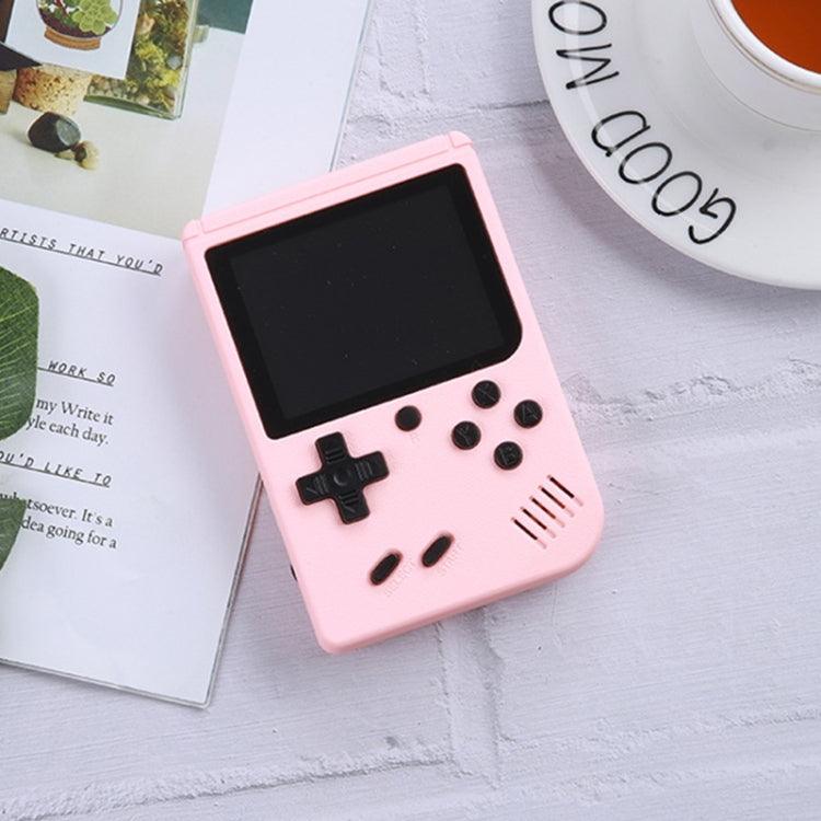 Console de jeux portable MK500 Macaron Mini Rétro Classique pour enfants, 500 jeux intégrés, prise en charge de la sortie AV, MK500 / Gris, MK500 / Bleu, MK500 / Jaune, MK500 / Rose, MK500 / Vert