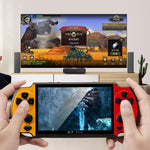 Console de jeux portable rétro X7 Plus avec écran HD 5,1 pouces et 8 Go de mémoire, compatible MP4/ebook, X7 Plus (Jaune + Rouge), X7 Plus (Jaune), X7 Plus (Bleu + Rouge), X7 Plus (Bleu), X7 Plus (Rouge)