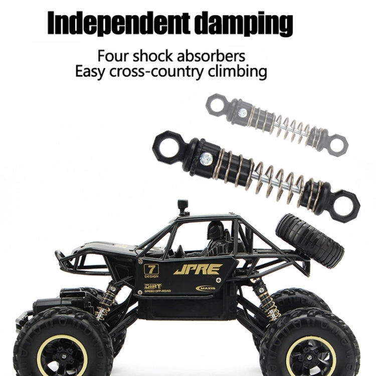 Véhicule télécommandé tout-terrain 4WD 2,4GHz avec double moteurs pour escalade, Modèle : 6026, 6026 (Noir), 6026 (Or), 6026 (Argent)