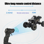 Véhicule télécommandé tout-terrain 4WD 2,4GHz avec double moteurs pour escalade, Modèle : 6026, 6026 (Noir), 6026 (Or), 6026 (Argent)