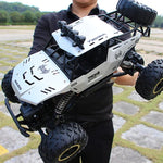 Voiture télécommandée tout-terrain 4x4 à double moteur 2,4 GHz, modèle : 9268, 9268 (noir), 9268 (argent)