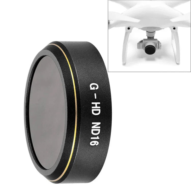 Filtre ND gris HD pour drone DJI Phantom 4 Pro, ND2, ND4, ND8, ND16, ND32