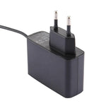 Adaptateur secteur pour console Nintendo Switch (NS), alimentation 5 V CC, câble de 1,5 m, prise européenne (noir).
