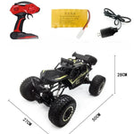 HD609 Voiture tout-terrain télécommandée surdimensionnée en alliage à l'échelle 1:8