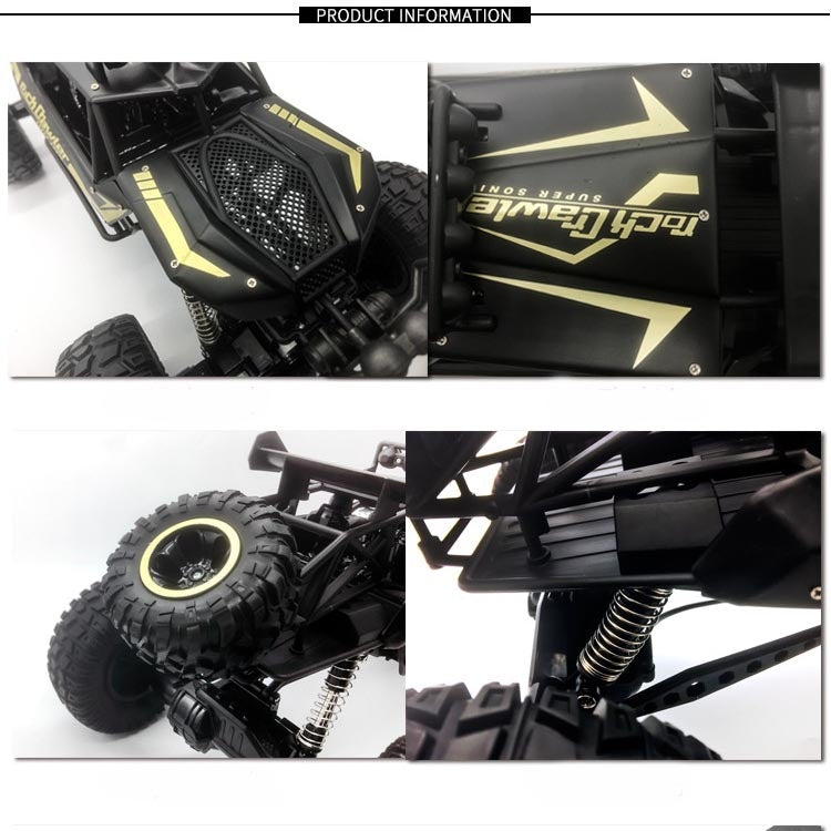 HD609 Voiture tout-terrain télécommandée surdimensionnée en alliage à l'échelle 1:8