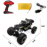 HD609 Voiture tout-terrain télécommandée surdimensionnée en alliage à l'échelle 1:8