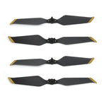 2 paires d'hélices à dégagement rapide silencieuses 8743F pour DJI Mavic 2 Pro / Zoom, 2 paires dorées pour DJI Mavic 2, 2 paires argentées pour DJI Mavic 2
