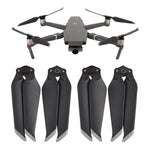 2 paires d'hélices à dégagement rapide silencieuses 8743F pour DJI Mavic 2 Pro / Zoom, 2 paires dorées pour DJI Mavic 2, 2 paires argentées pour DJI Mavic 2