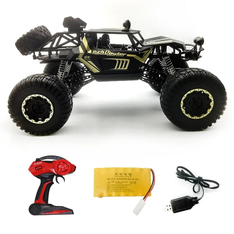 Voiture tout-terrain télécommandée en alliage à l'échelle 1:8, jouet