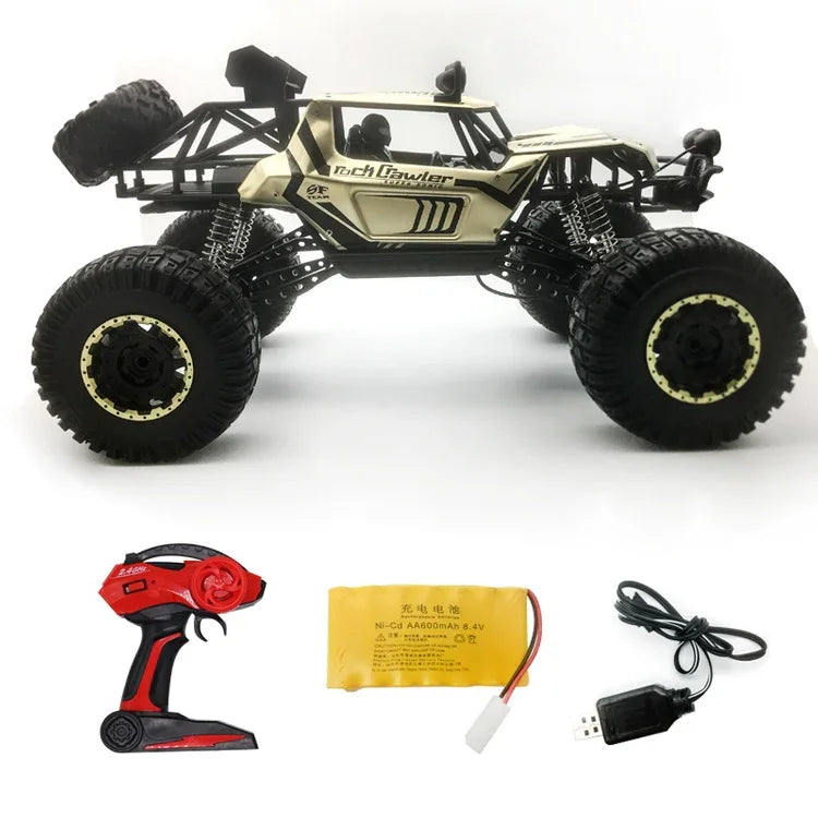 Voiture tout-terrain télécommandée en alliage à l'échelle 1:8, jouet