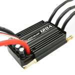 Contrôleur de vitesse électronique étanche Flycolor Flymoster Series 120A 2-6S pour bateau radiocommandé, 120A 2-6S