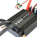 Contrôleur de vitesse électronique étanche Flycolor Flymoster Series 150A 2-6S pour bateau radiocommandé, 150A 2-6S