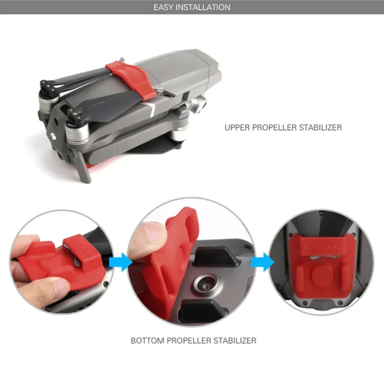 Stabilisateurs d'hélices Sunnylife M2-Q9143 pour DJI Mavic 2 Pro / Zoom, Pour DJI Mavic 2 Pro / Zoom